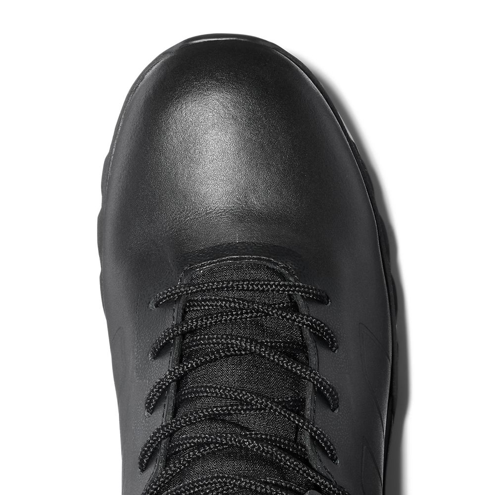 Botas de Trabajo Timberland Hombre Pro® Hypercharge 8\" Soft Toe Negras - Chile OWK-327495